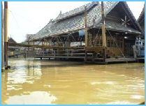 Neu angelegter Floating Market in Pattaya Länge des Filmes 8 Minuten.