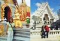 Diese zwei verschiedenen Tempel  kann man in Chimg Mai besichtigen