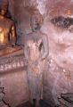 (Holz) Älteste Buddhastatue in Laos