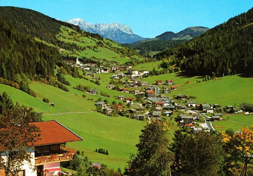 Oberau  im Hochtal Wildschönau  -  Österreich